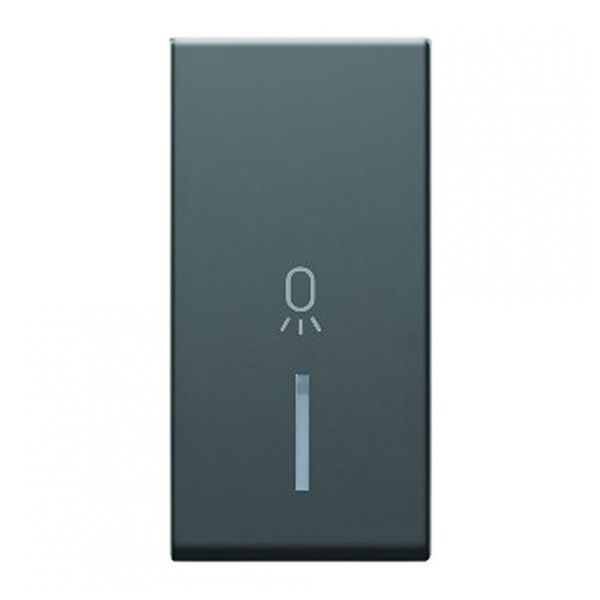 Tipka TM11 1 mjesto SB crna s indikatorom svjetlo