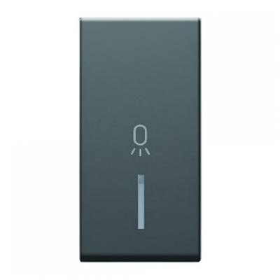 Tipka TM11 1 mjesto SB crna s indikatorom svjetlo