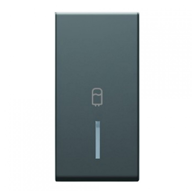 Tipka TM11 1 mjesto SB crna s indikatorom bojler