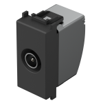 UTIČNICA TV ZAVRŠNA 1dB 1M SB crna - slika 1