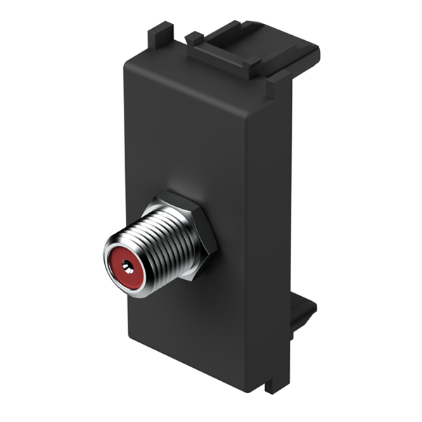 Utičnica SAT OSNOVNA 0dB 1M KM15 TEM MODUL SB crna