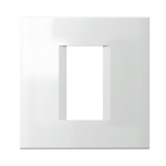 Okvir LINE 1/2 mjesta OL10 TEM MODUL PW bijela - slika 1