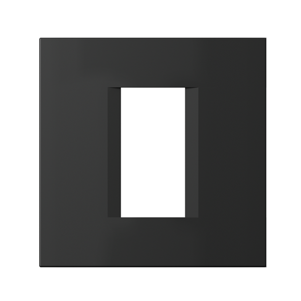 Okvir LINE 1/2 mjesta OL10 TEM MODUL SB crna