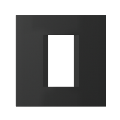 Okvir LINE 1/2 mjesta OL10 TEM MODUL SB crna