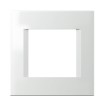 Okvir LINE 2 mjesta OL20 TEM MODUL PW bijela - slika 1