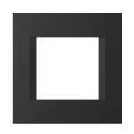 Okvir LINE 2 mjesta OL20 TEM MODUL SB crna - slika 1