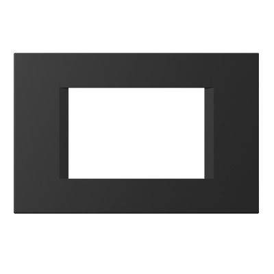 Okvir LINE 3 mjesta OL30 TEM MODUL SB crna