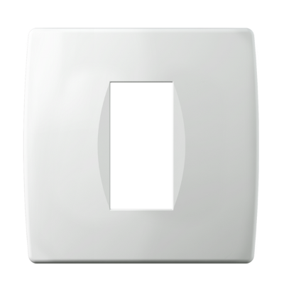 Okvir SOFT 1/2 mjesta OS10 TEM MODUL PW bijela