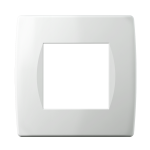 Okvir SOFT 2 mjesta OS20 TEM MODUL PW bijela - slika 1