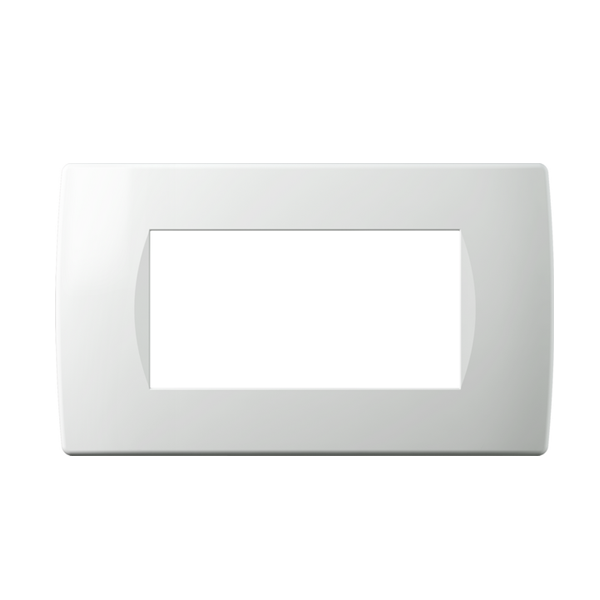 Okvir SOFT 4 mjesta OS40 TEM MODUL PW bijela