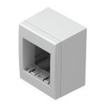 TEM Kutija CUBO sa stražnjim poklopcem IP20 2 mjesta AC21 - slika 1