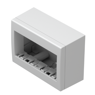 TEM Kutija CUBO sa stražnjim poklopcem IP20 4 mjesta AC41