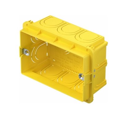 TEM Kutija pravokutna za zid od opeke 3 mjesta