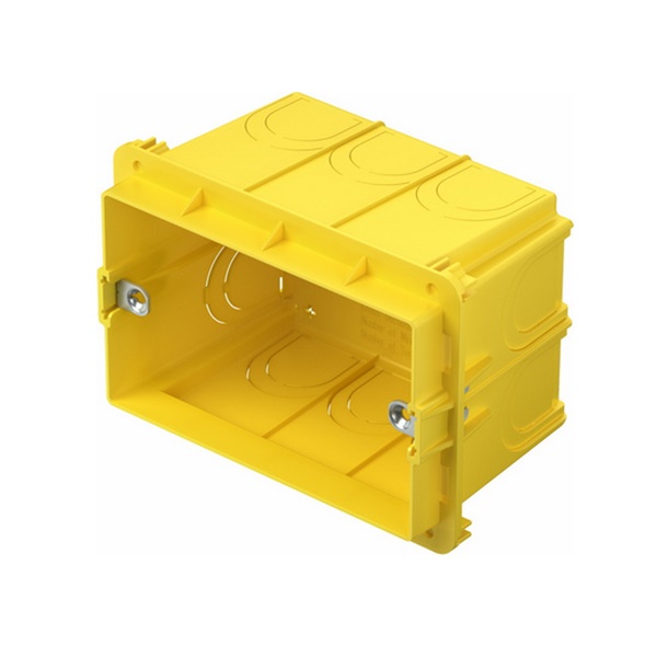 TEM Kutija pravokutna za zid od opeke 3 mjesta 65mm