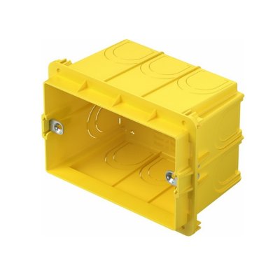 TEM Kutija pravokutna za zid od opeke 3 mjesta 65mm