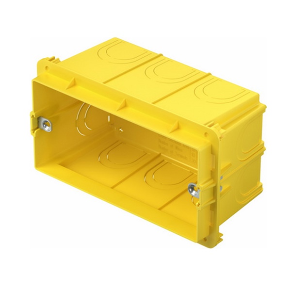 TEM Kutija pravokutna za zid od opeke 4 mjesta 65mm