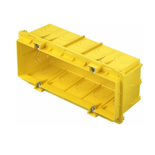 TEM Kutija pravokutna za zid od opeke 7 mjesta 65mm