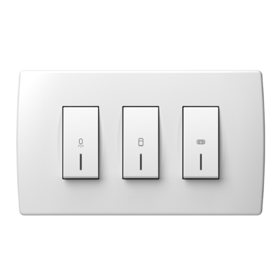 TEM Kupaonski set indikator 4 mjesta PW bijela