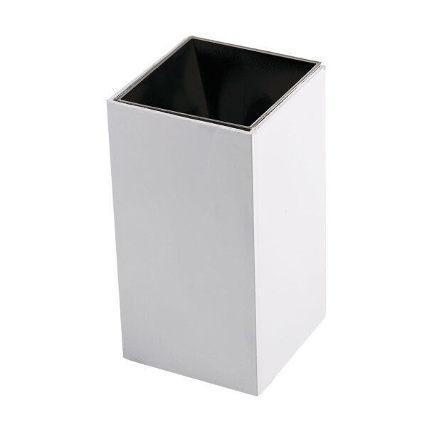 Kvadratna stropna svjetiljka GU10 bijelo/crna