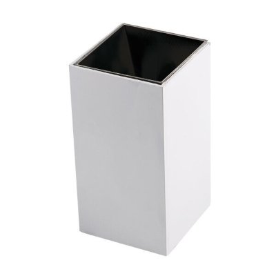 Kvadratna stropna svjetiljka GU10 bijelo/crna