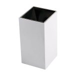 Kvadratna stropna svjetiljka GU10 bijelo/crna - slika 1