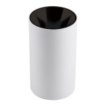 Okrugla stropna svjetiljka GU10 bijelo/crna - slika 1