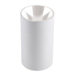 Okrugla stropna svjetiljka GU10 bijela - slika 1