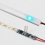 Prekidač na dodir ON/OFF + dimer 12/24V 8A - slika 2