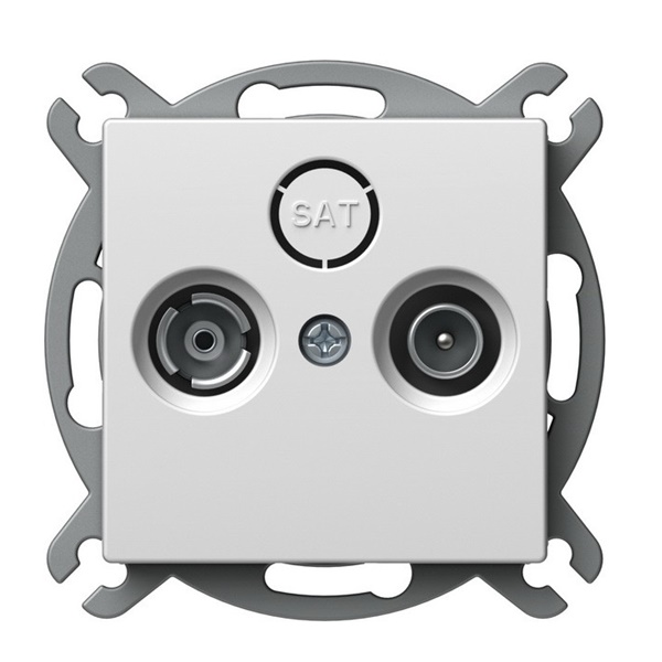 TEM bijela TV prolazna utičnica LOGIQ