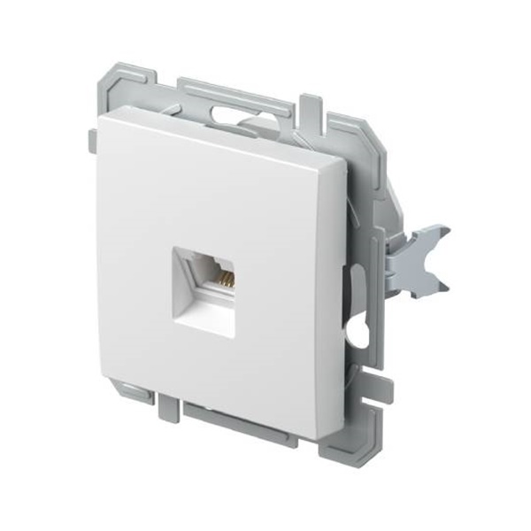 TEM bijela RJ11 telefonska utičnica LOGIQ