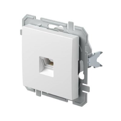 TEM bijela RJ11 telefonska utičnica LOGIQ