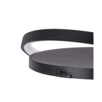 SATURN LED crni - Svjetiljka i punjač - slika 2