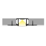 Aluminijski profil UGRADBENI 14.8mm x 23mm - 2m - slika 4