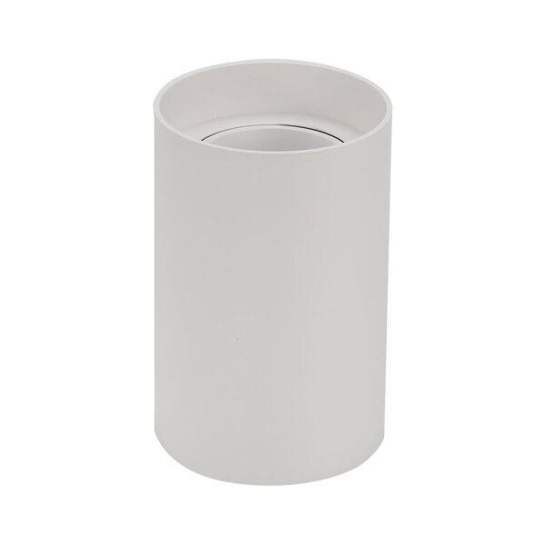 Okrugla stropna svjetiljka GU10 bijela PLASTIC