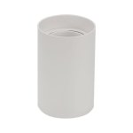 Okrugla stropna svjetiljka GU10 bijela PLASTIC - slika 1