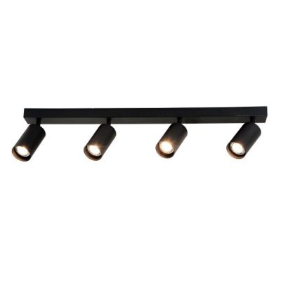 Stropna GU10 svjetiljka crna REFLEKTOR