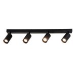 Stropna GU10 svjetiljka crna REFLEKTOR - slika 1