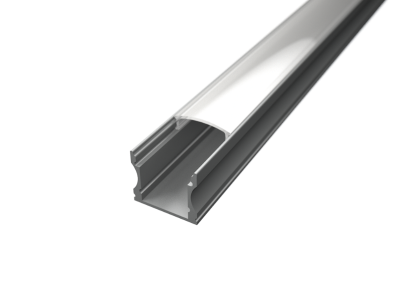 Aluminijski profil 2 NADGRADNI 15.3mm x 17.1mm - 2m