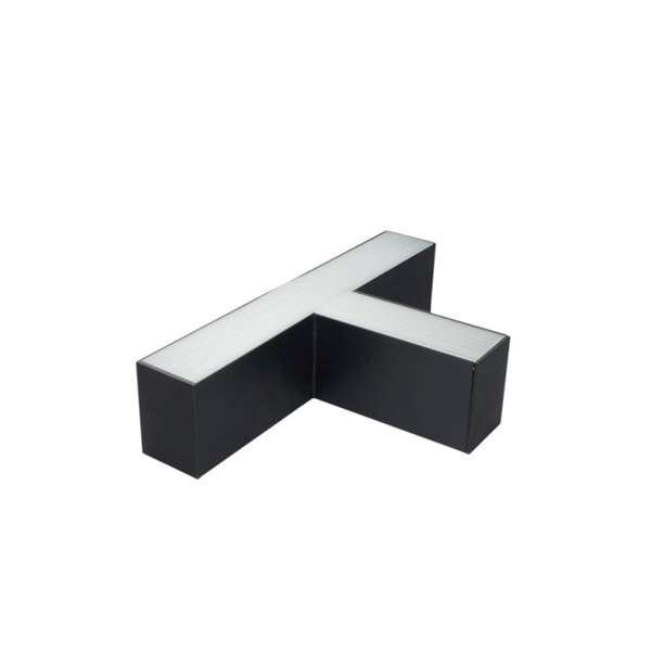 CRNI T KONEKTOR 12W za LED linearnu svjetiljku