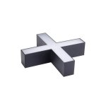 CRNI X KONEKTOR 15W za LED linearnu svjetiljku - slika 1