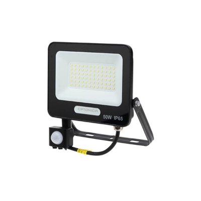 LED reflektor SMD crni 50W - senzor IP65