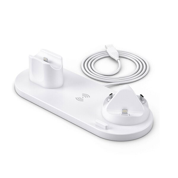 6u1 Multifunkcionalna bežična stanica za punjenje bijela