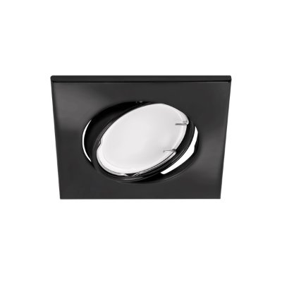 OKVIR ZA ŽARULJU KVARDATNI ZAKRETNI CRNI