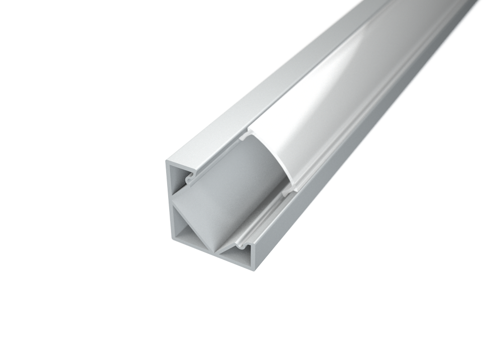 Aluminijski profil kutni 1m 18.5mm