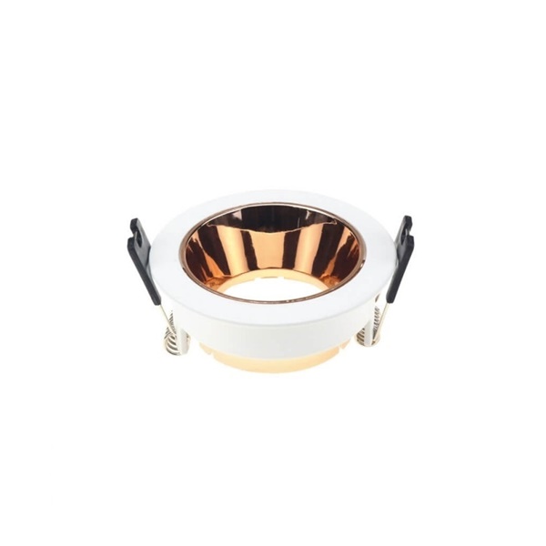 OKVIR ZA ŽARULJU OKRUGLI ZAKRETNI BIJELA/RG