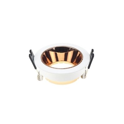 OKVIR ZA ŽARULJU OKRUGLI ZAKRETNI BIJELA/RG