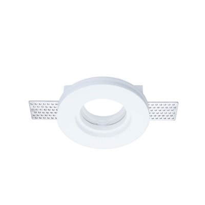 Okrugla ugradbena gips armatura GU10