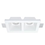 Kvadratna ugradbena gips armatura 2xGU10 - slika 1