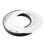 LED stropna svjetiljka okrugla crna 36W - slika 2
