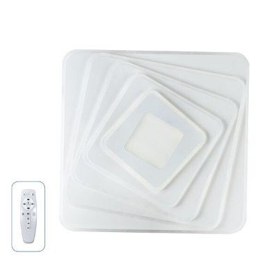 LED stropna svjetiljka 60*2W CCT s daljinskim upravljačem